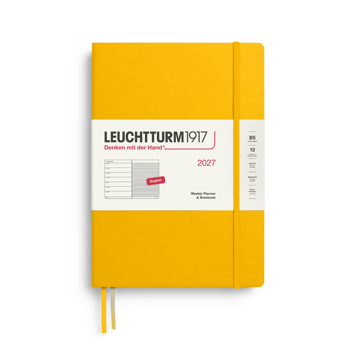 Leuchtturm 2027 Weekly Planner&Notebook Composition B5