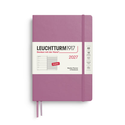 Leuchtturm 2027 Weekly Planner & Notebook Medium A5