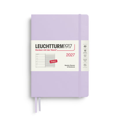 Leuchtturm 2027 Weekly Planner & Notebook Medium A5
