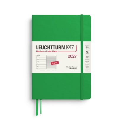 Leuchtturm 2027 Weekly Planner & Notebook Medium A5