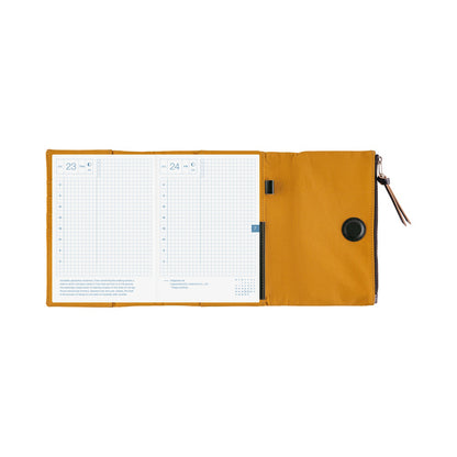 Hobonichi Cover A6 Tragen: Mustard