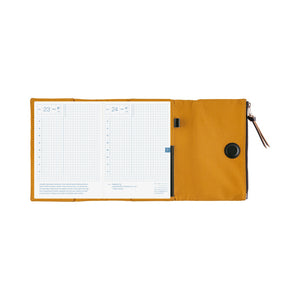 Hobonichi Cover A6 Tragen: Mustard