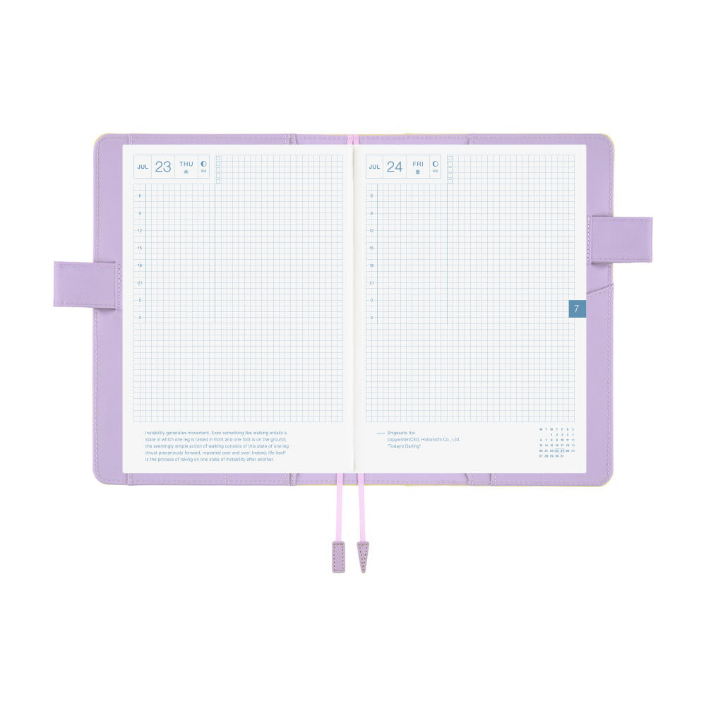 Hobonichi A5 Cover Honey Lilac