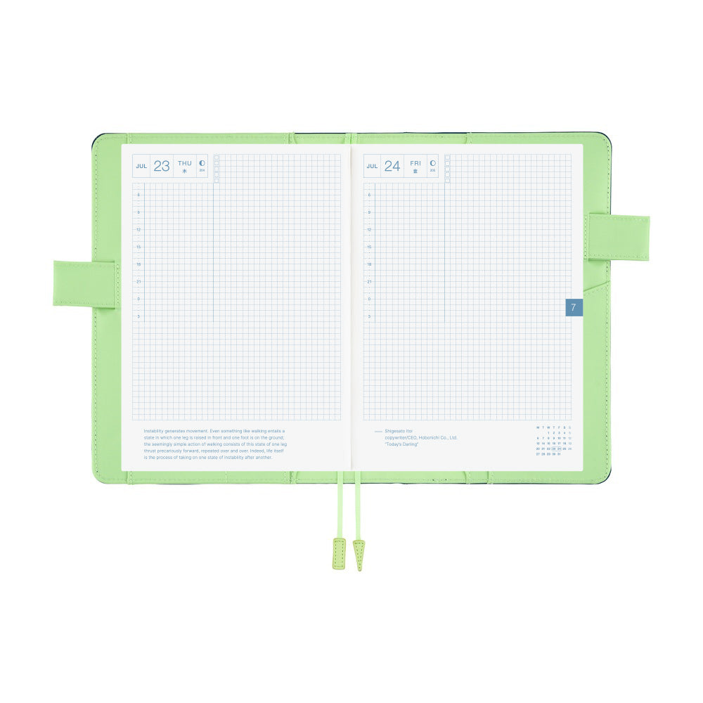 Hobonichi A5 Cover Ivy Forest
