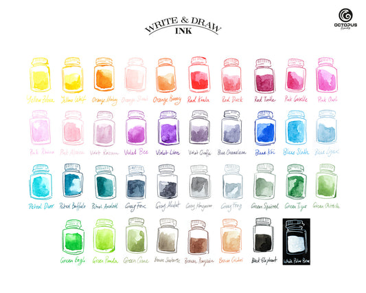 Octopus Ink Write & Draw 50ml Bottle