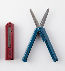 Midori XS Compact Scissors Dark Red