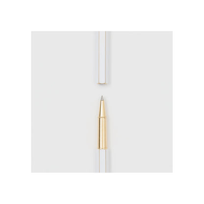 YSTUDIO Classic Revolve Rollerball Pen White
