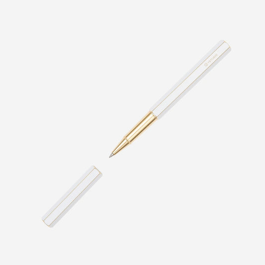 YSTUDIO Classic Revolve Rollerball Pen White