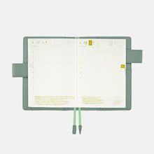 Load image into Gallery viewer, Hobonichi Planner Cover A6 Leather: Water Green

