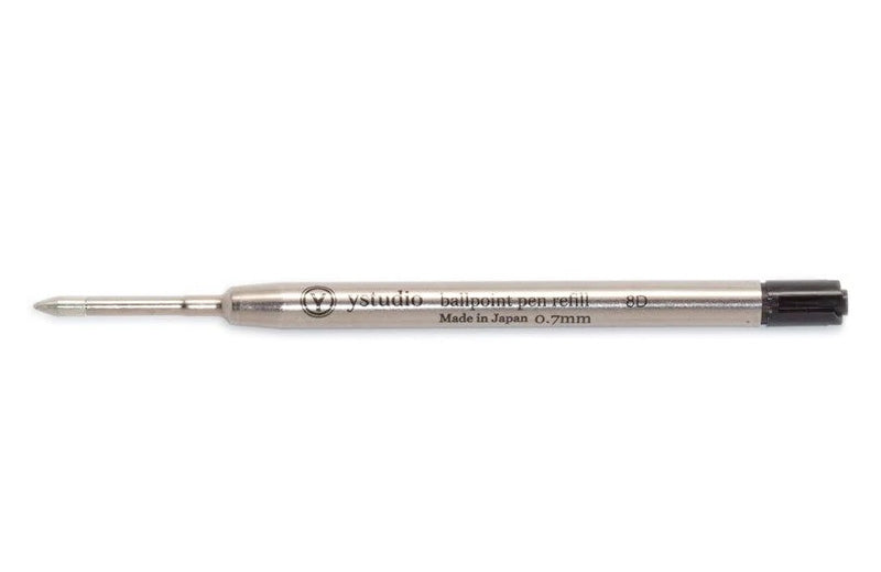 YSTUDIO Classic Ballpoint Gel Ink Refill 0.7mm Black