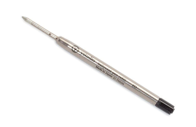 YSTUDIO Classic Ballpoint Gel Ink Refill 0.7mm Black