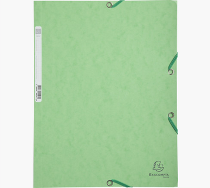 Exacompta A4 Folder with Elastics
