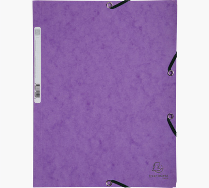 Exacompta A4 Folder with Elastics
