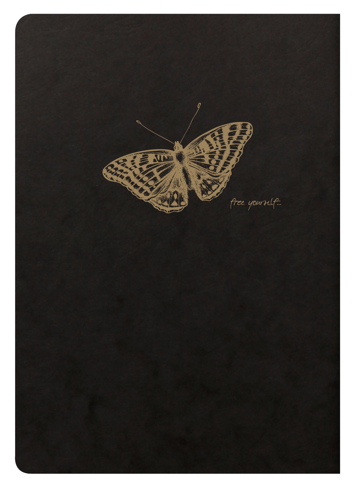 Clairefontaine Flying Spirit Notebook A5 Lined Black