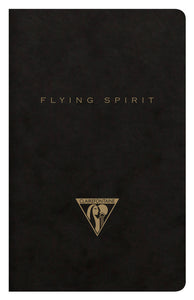 Clairefontaine Flying Spirit Notebook A5 Lined Black