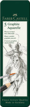 Load image into Gallery viewer, Faber-Castell Water-Soluble Pencil, Tin of 5
