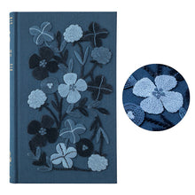 Load image into Gallery viewer, Midori 5 Years Embroidery Flowers Navy
