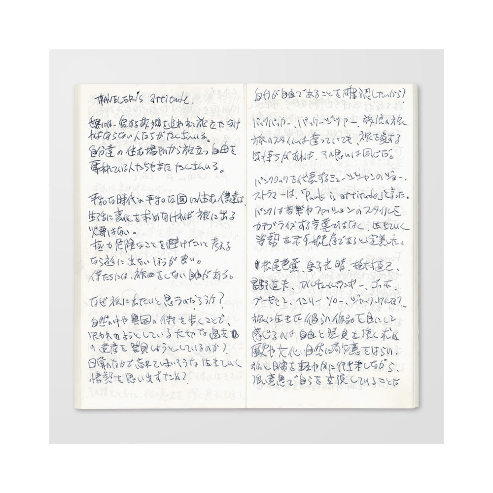 013 TRAVELER'S notebook Refill Lightweight Blank Paper