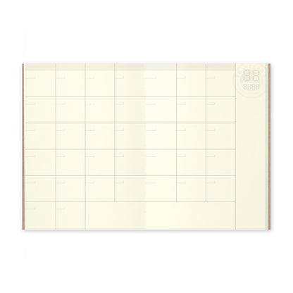 006 TRAVELER'S Passport notebook Refill Free Diary Monthly