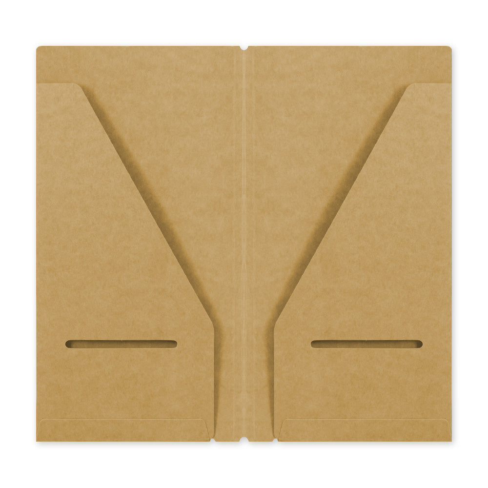020 TRAVELER'S notebook Refill Kraft Paper Folder