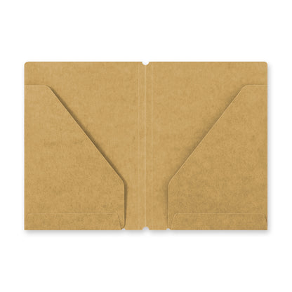 010 TRAVELER'S Passport notebook Refill Kraft Paper Folder