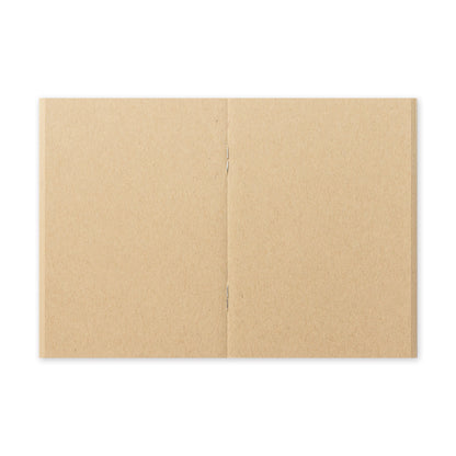 009 TRAVELER'S Passport notebook Refill Kraft Paper