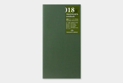 TRC Traveler’s notebook Free Diary Refill (R) (Weekly) No18