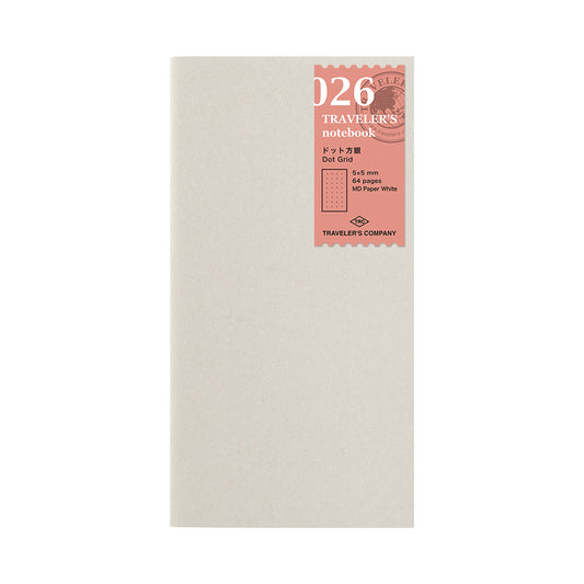 026 TRAVELER'S notebook Refill Dot Grid