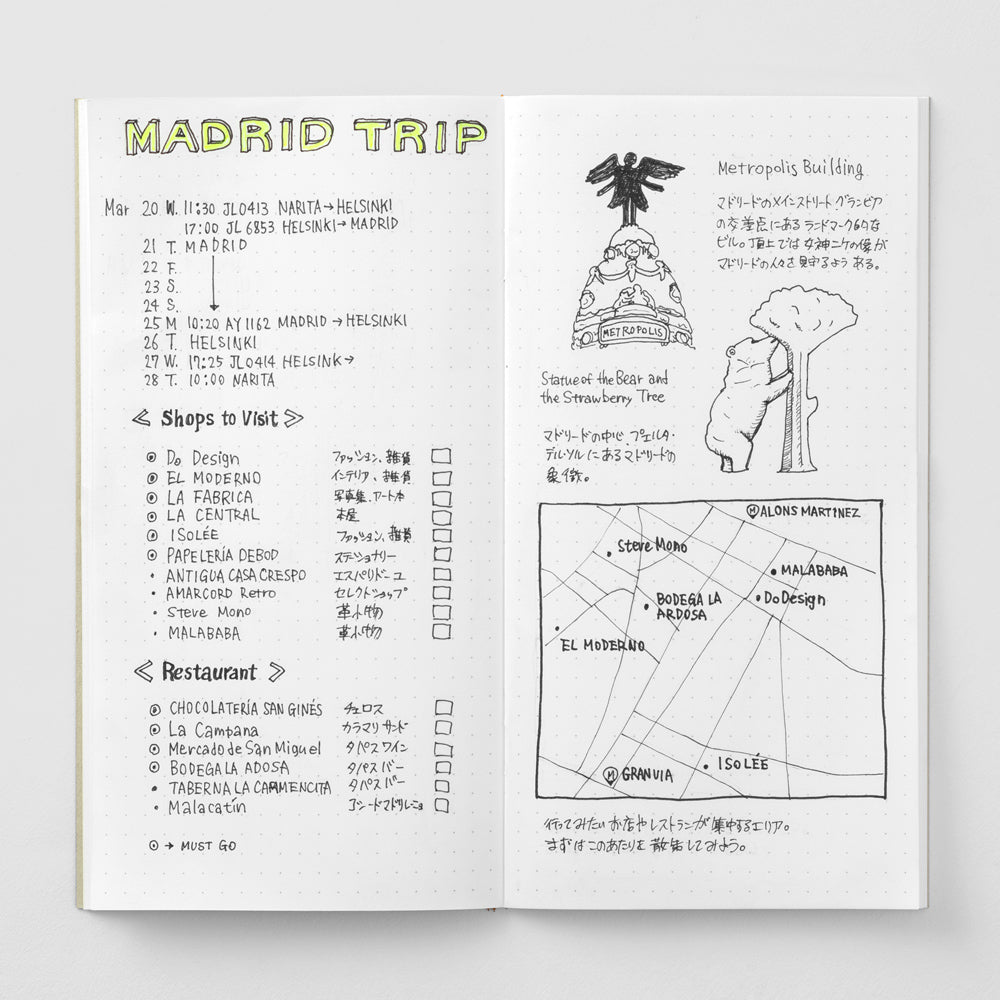 026 TRAVELER'S notebook Refill Dot Grid