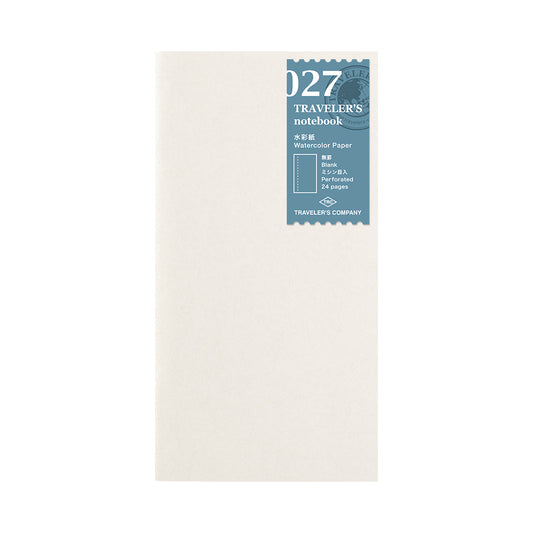 027 TRAVELER'S notebook Refill Watercolour Paper