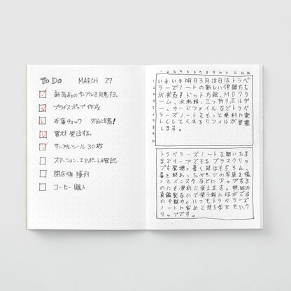 014 TRAVELER'S notebook Refill Dot Grid
