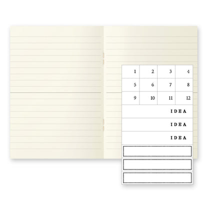 Midori MD Notebook Light 3-pack A6