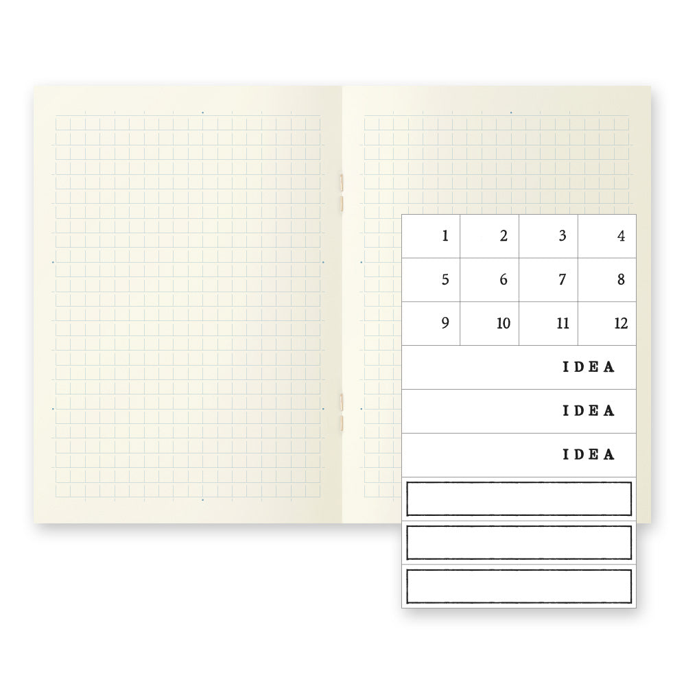 Midori MD Notebook Light 3-pack A6