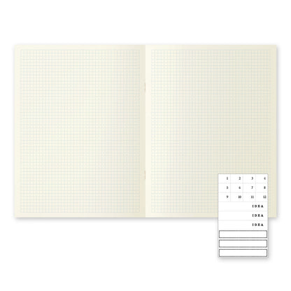 Midori MD Notebook Light 3-pack A4 Variant W210 x H275