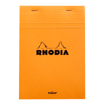 Rhodia Pad No16 A5 Grid Yellow