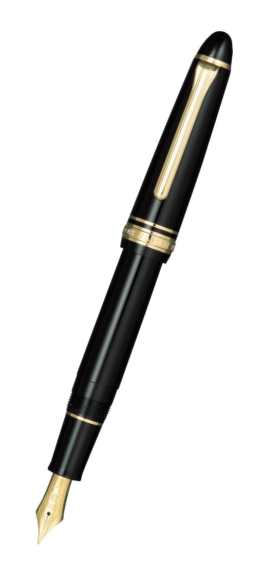 Sailor 1911S FP 14k Black GT EF