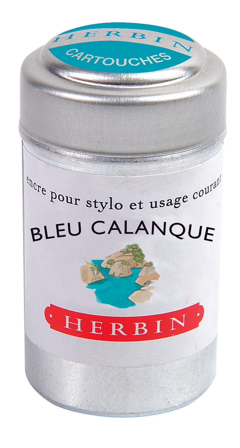 J. Herbin Ink Cartridges, Box of 6