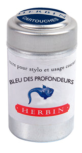 J. Herbin Ink Cartridges, Box of 6