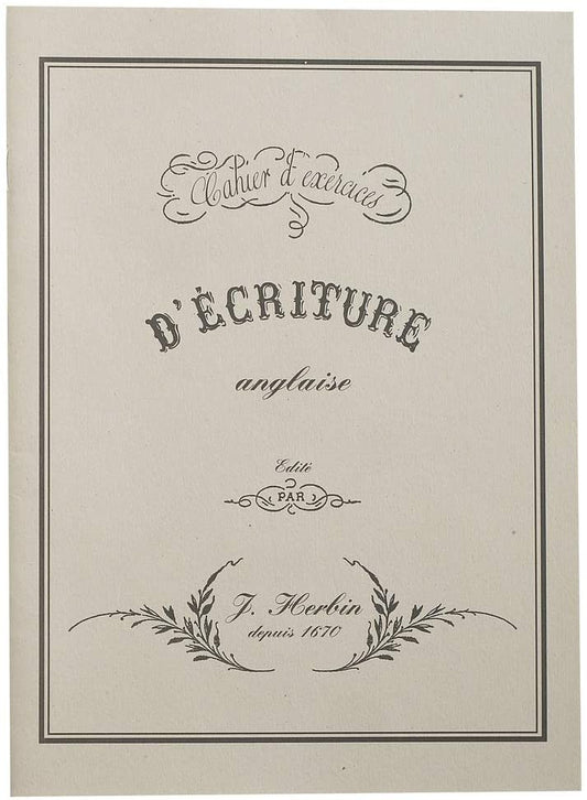 J. Herbin Writing Copy Book