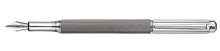 Load image into Gallery viewer, VARIUS IVANHOE Fountain Pen by Caran d&#39;Ache, silver-plated, rhodium-coated
