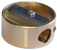 Dux Sharpener Brass Round