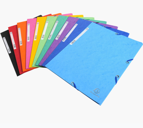 Exacompta A4 Folder with Elastics