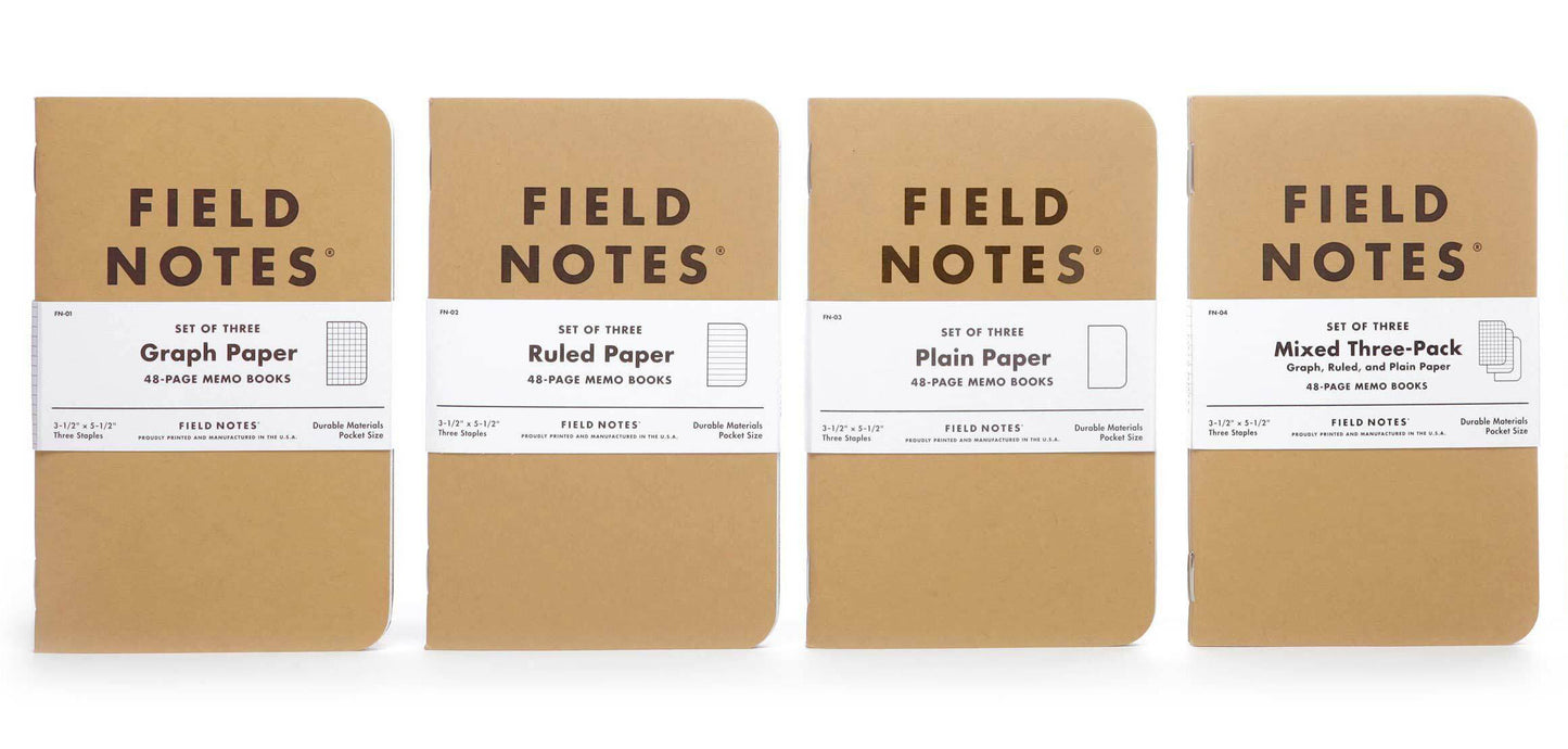 Field Notes Original Kraft Notebook