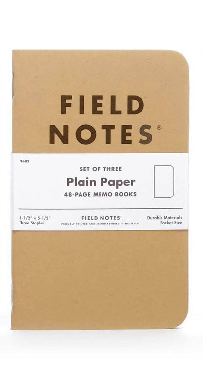 Field Notes Original Kraft Notebook