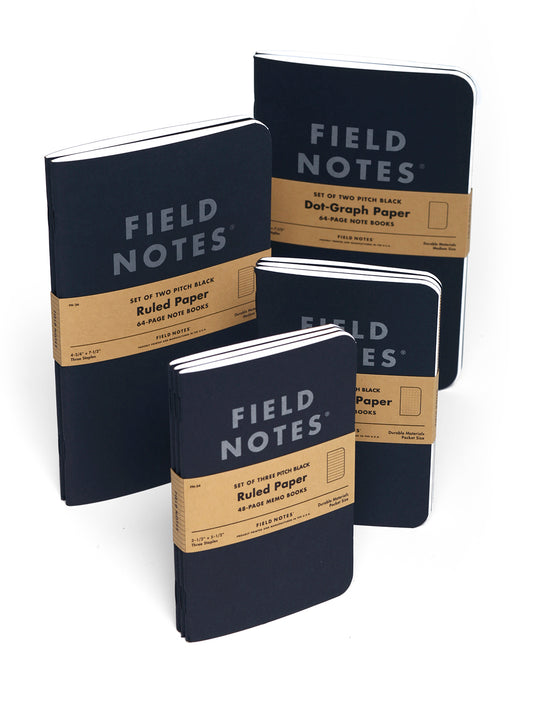 Field Notes Pitch Black