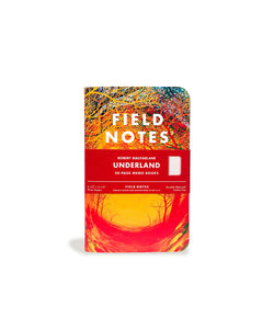 Field Notes Underland, 3-pack