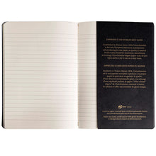 Load image into Gallery viewer, Clairefontaine Flying Spirit Notebook A5 Lined Black
