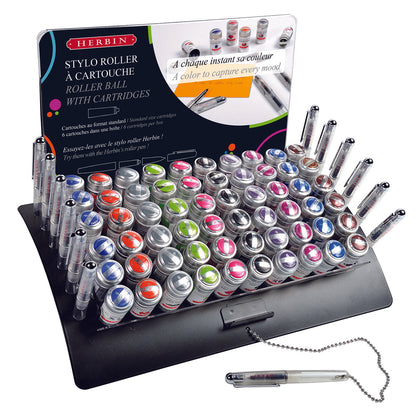 J. Herbin Ink Cartridges, Box of 6