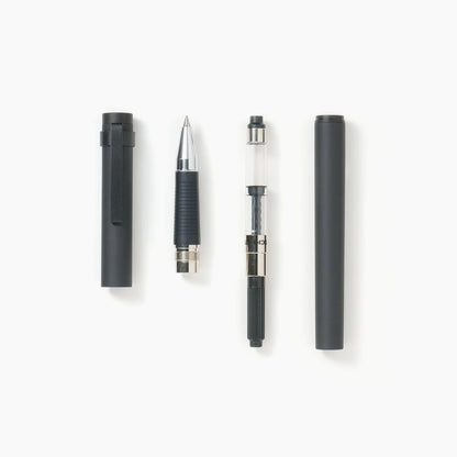 Kakimori Ink Roller Pen Aluminum Black