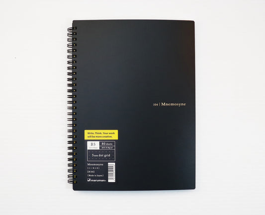 Mnemosyne B5 Notebook, 5 mm dotted, (168 mm x 252 mm / 7.05 inch x 9.92 inch) [N104]